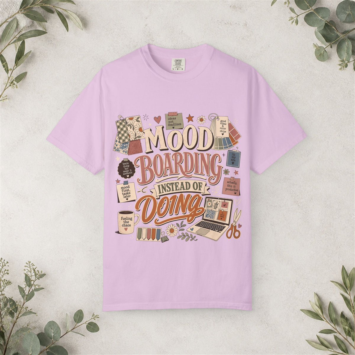 Mood Boarding Instead of Doing Shirt