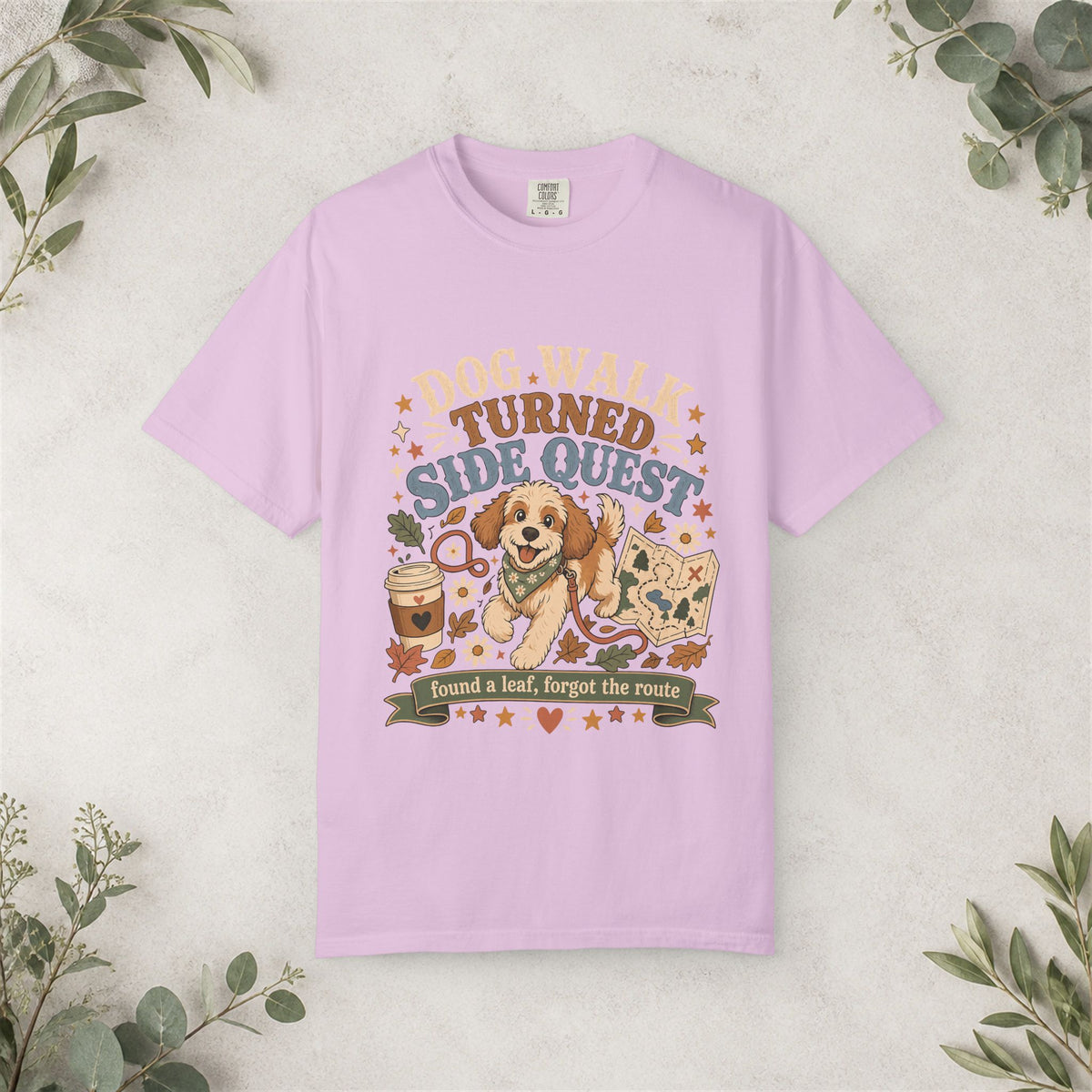 Dog Walk Turned Side Quest Shirt