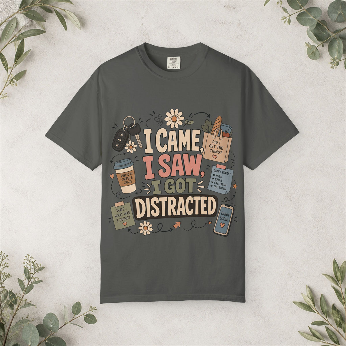 I Came, I Saw, I Got Distracted