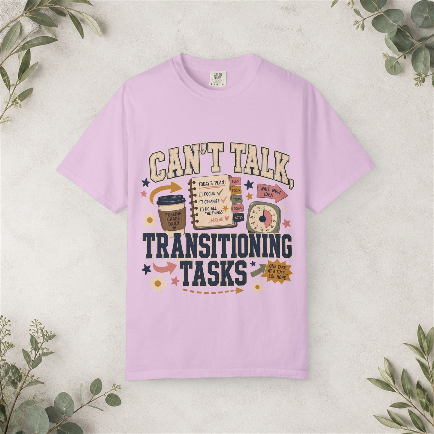 Can’t Talk Transitioning Tasks