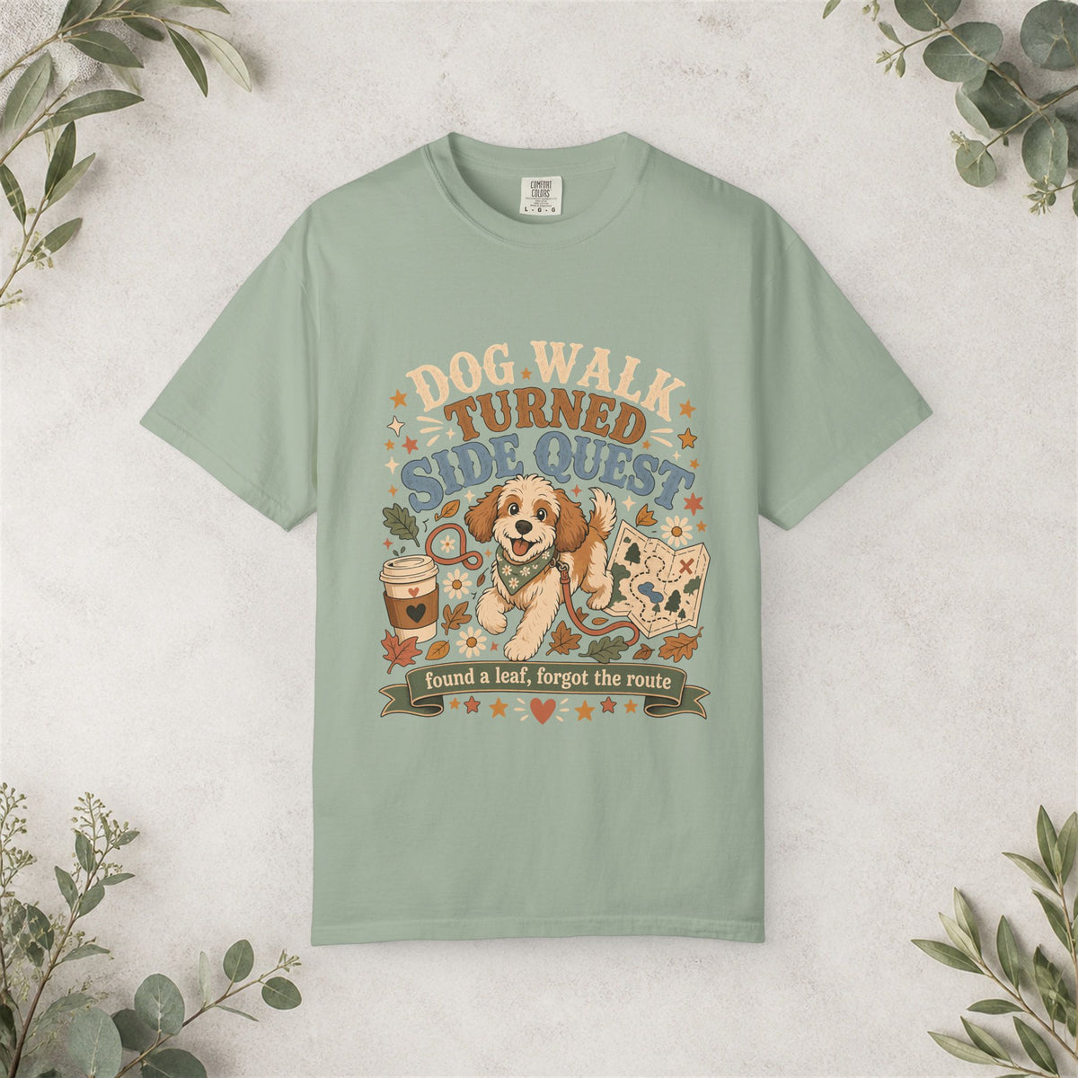 Dog Walk Turned Side Quest Shirt