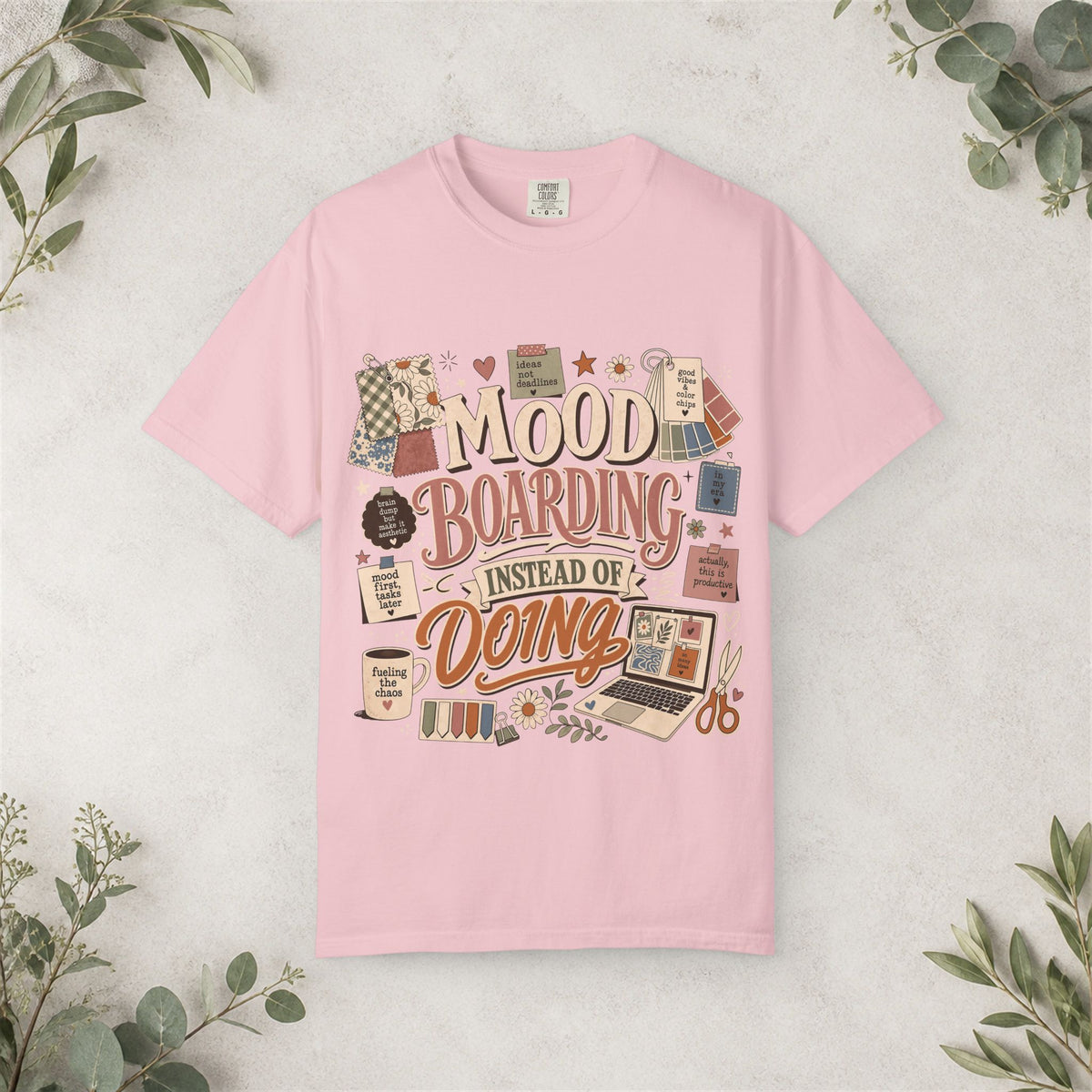 Mood Boarding Instead of Doing Shirt