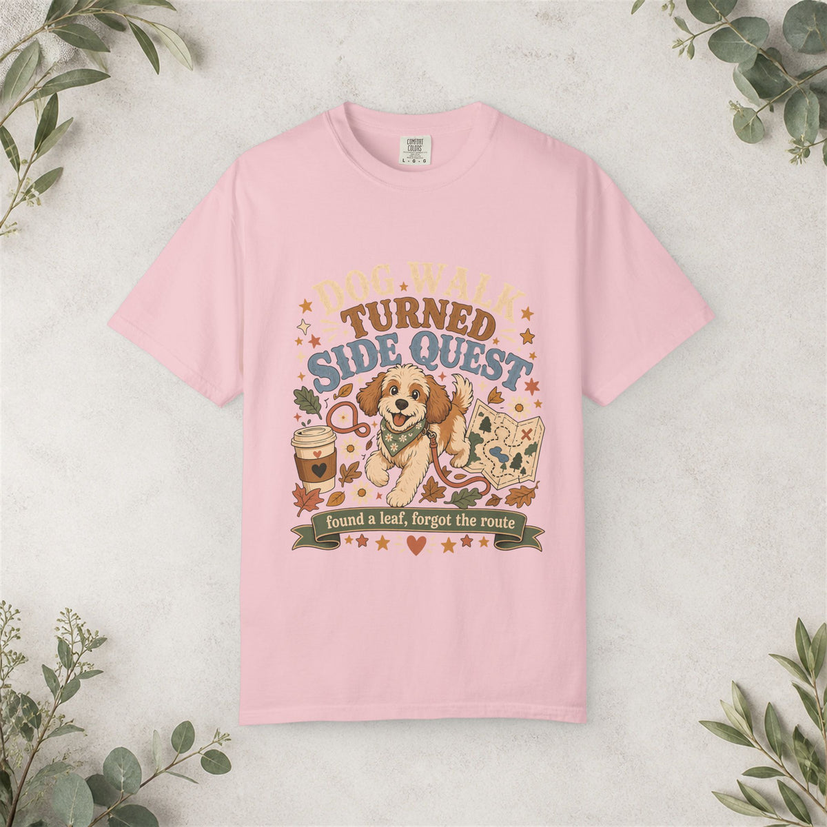 Dog Walk Turned Side Quest Shirt