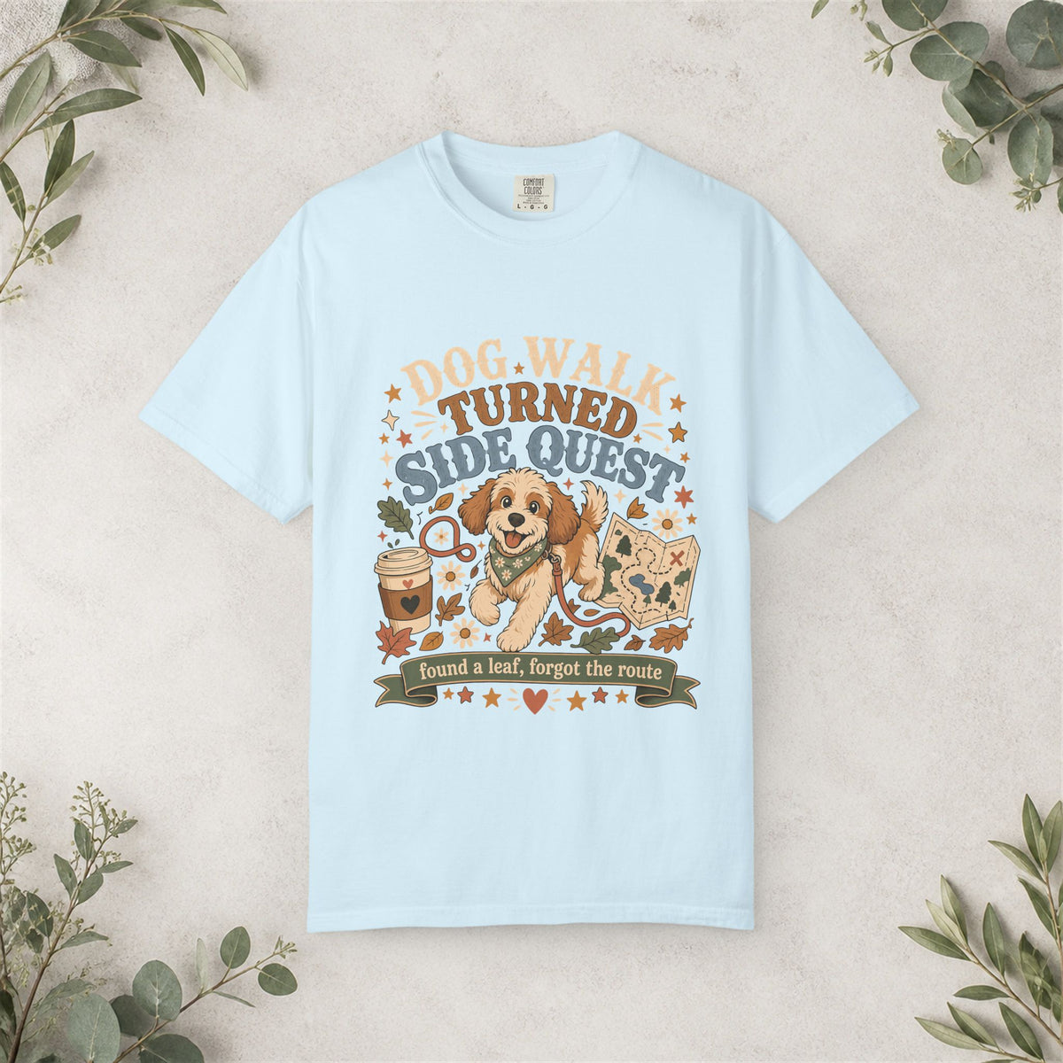Dog Walk Turned Side Quest Shirt