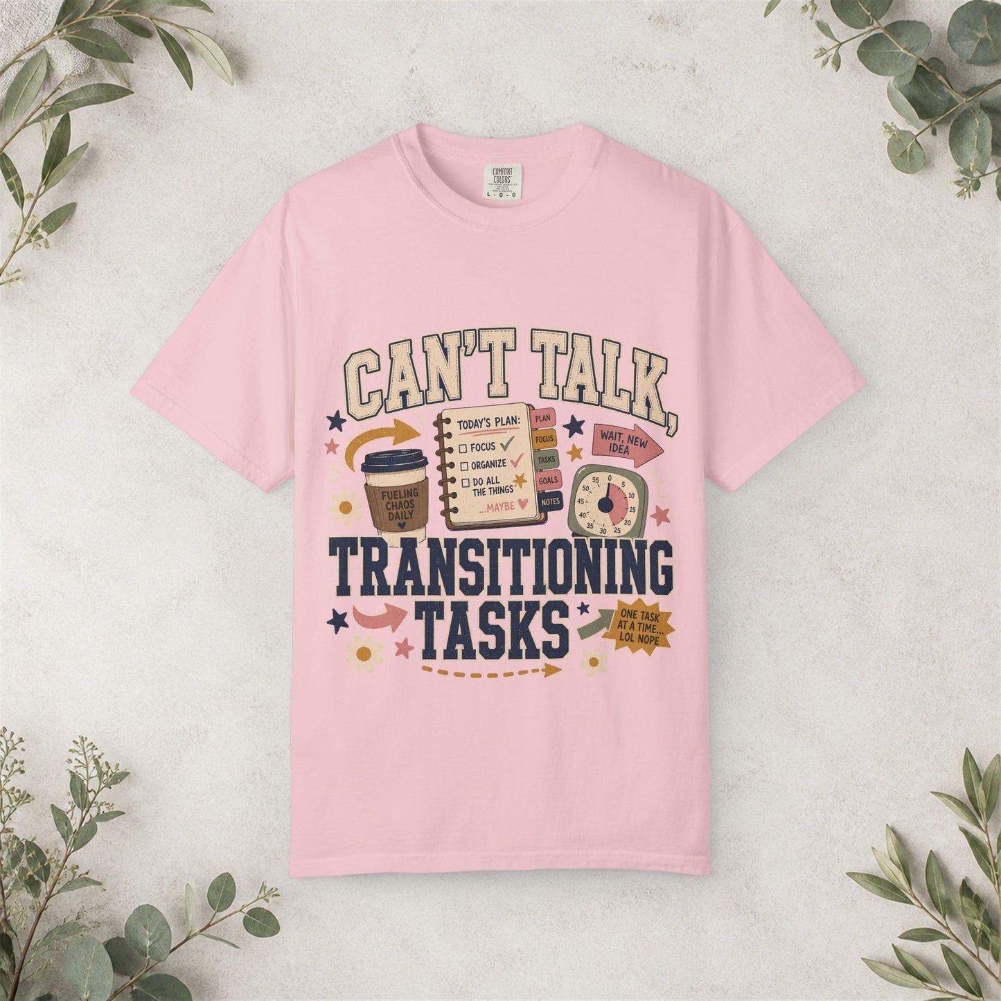 Can’t Talk Transitioning Tasks