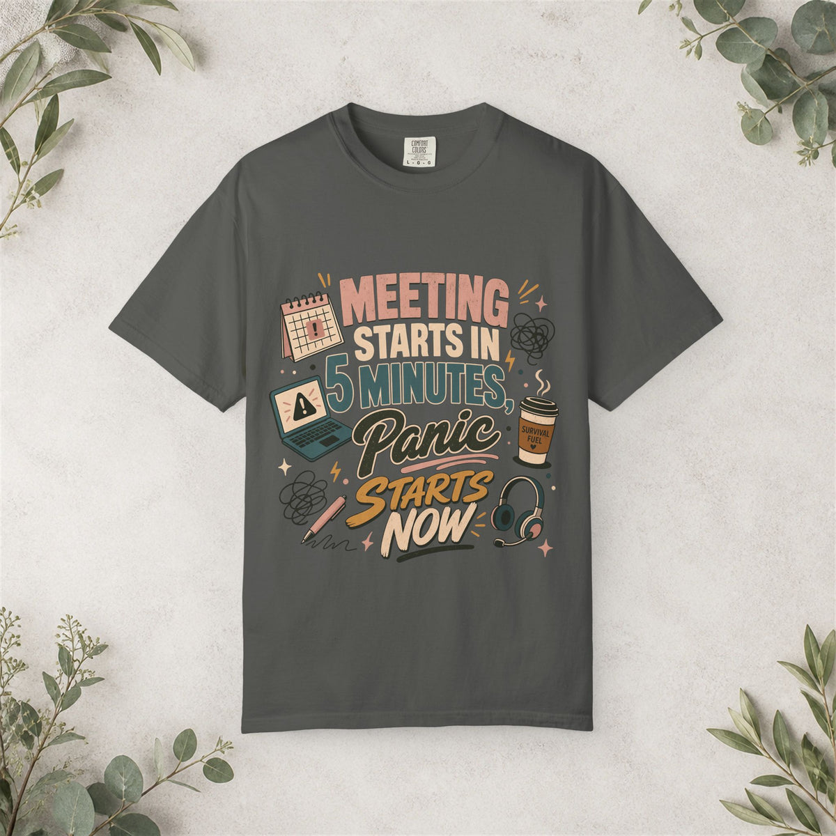 Meeting Starts In 5 Minutes Panic Starts Now