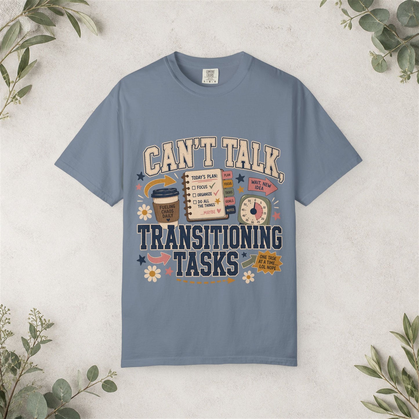 Can’t Talk Transitioning Tasks